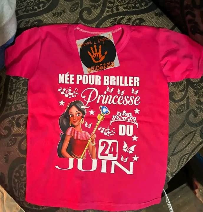 T-shirts personnalisés( anniversaire, mariage, cérémonie....) - Image 3